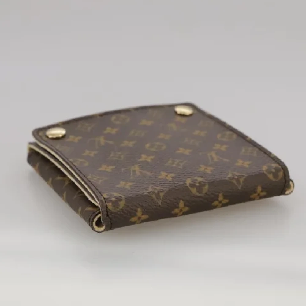 Louis Vuitton Vintage Pre-owned Canvas wallets Brown Dames