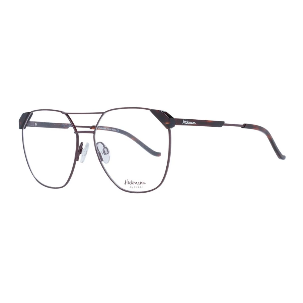 Ana Hickmann Bruine Aviator Metalen Optische Frames Brown Dames