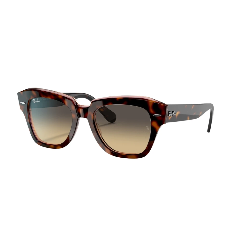 Ray-Ban Sunglasses State Street - Tortoise Frame Brown Lenses 49-20, RB2186 - Image 5