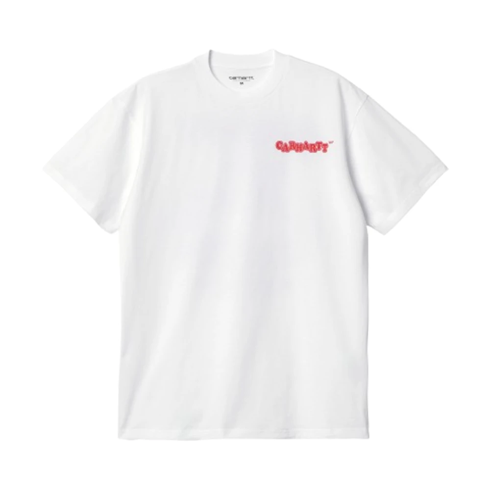 Carhartt WIP Fast Food T-Shirt White Heren