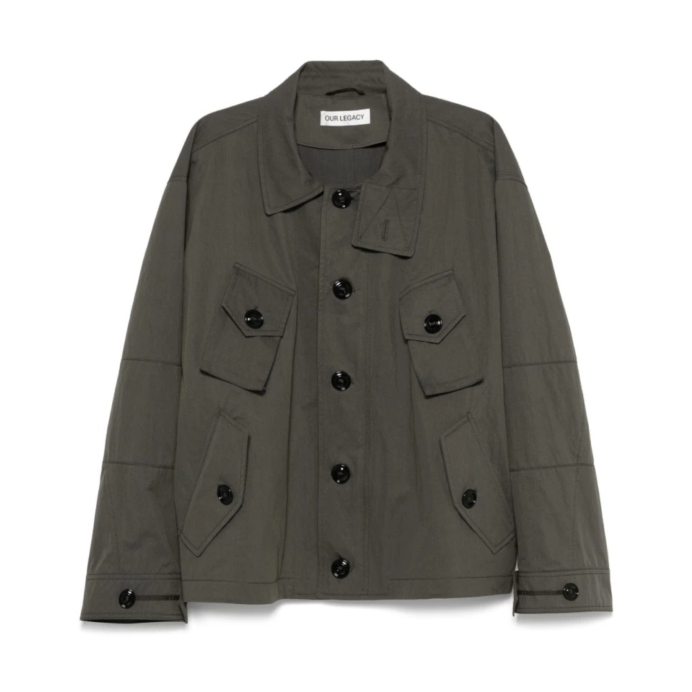 Our Legacy Servicejas voor stijlvolle outfits Gray Heren