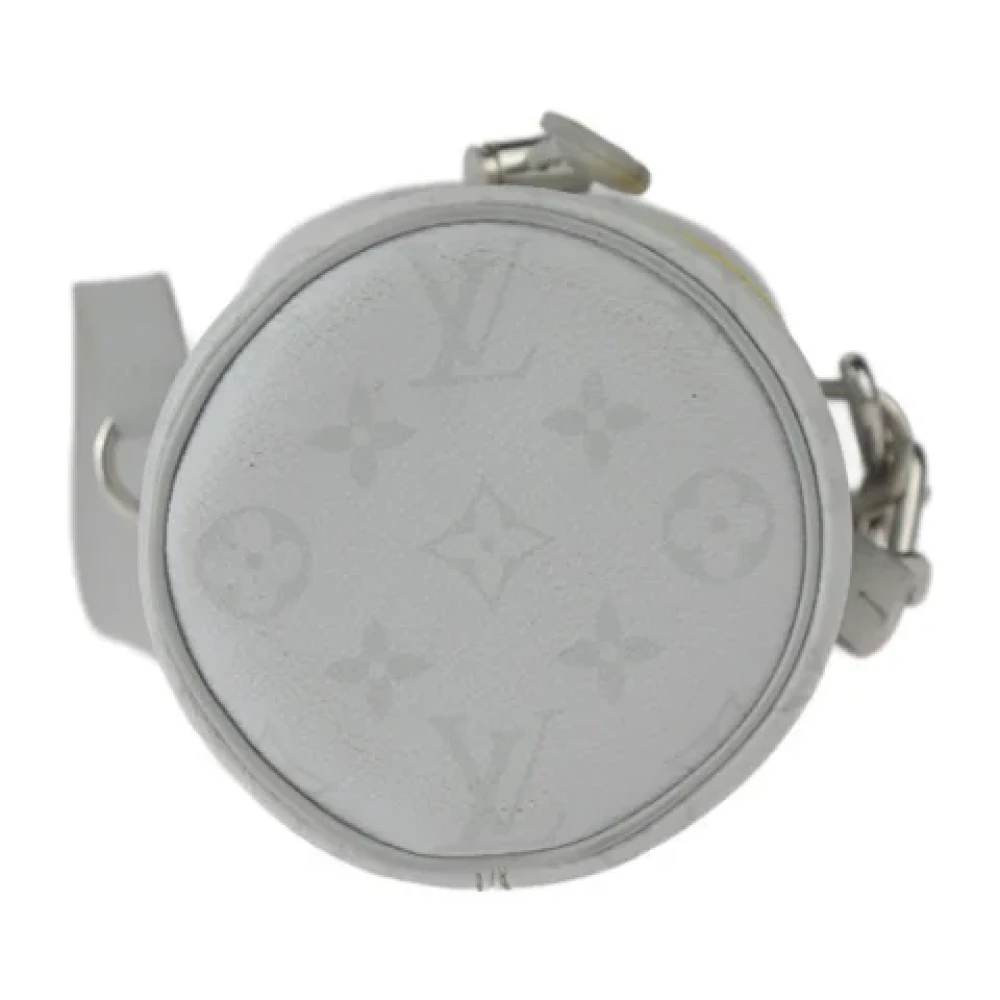 Louis Vuitton Vintage Pre-owned Leather shoulder-bags White Heren