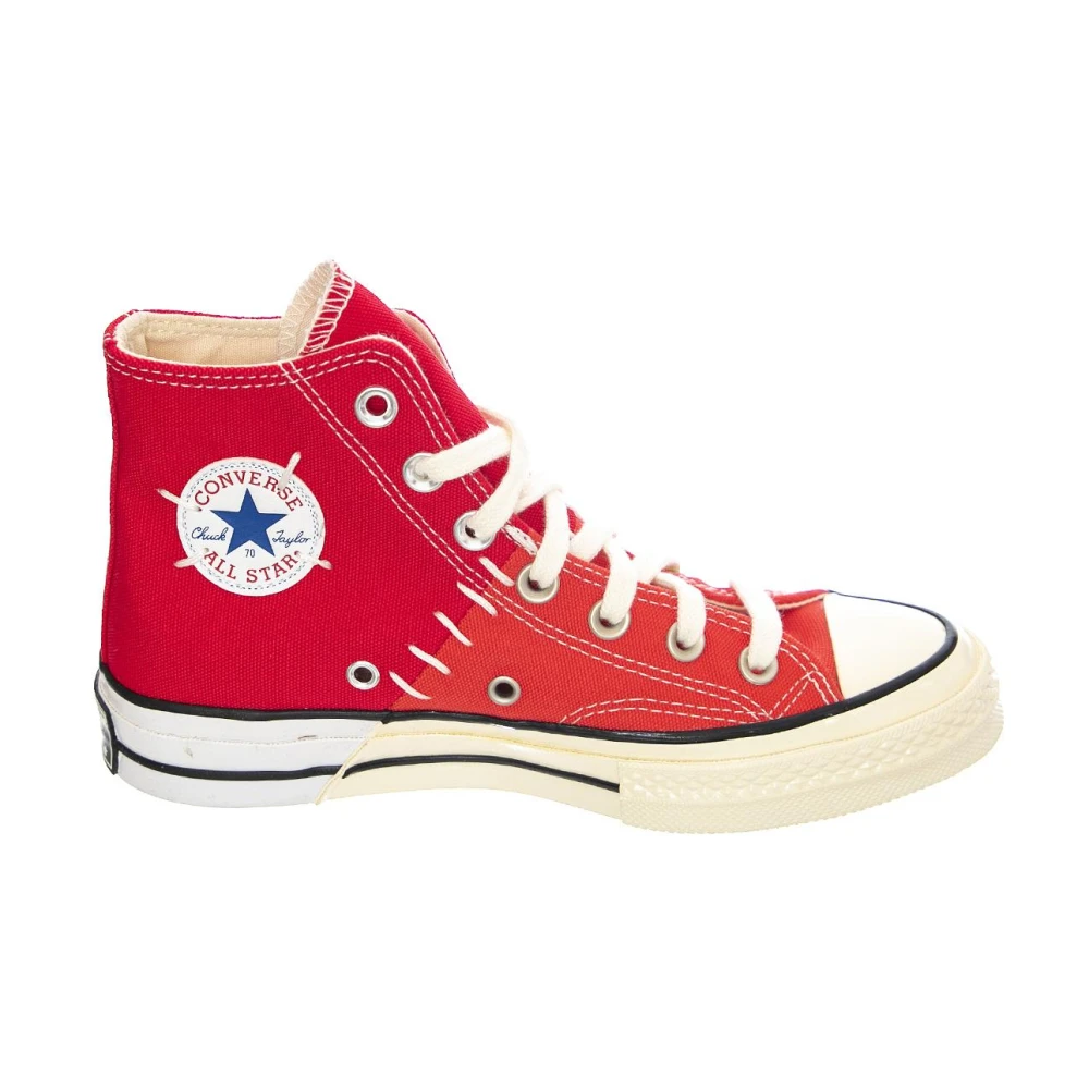 Converse Scarpe Stringate Profilo Alto Heren Schoenen Rood