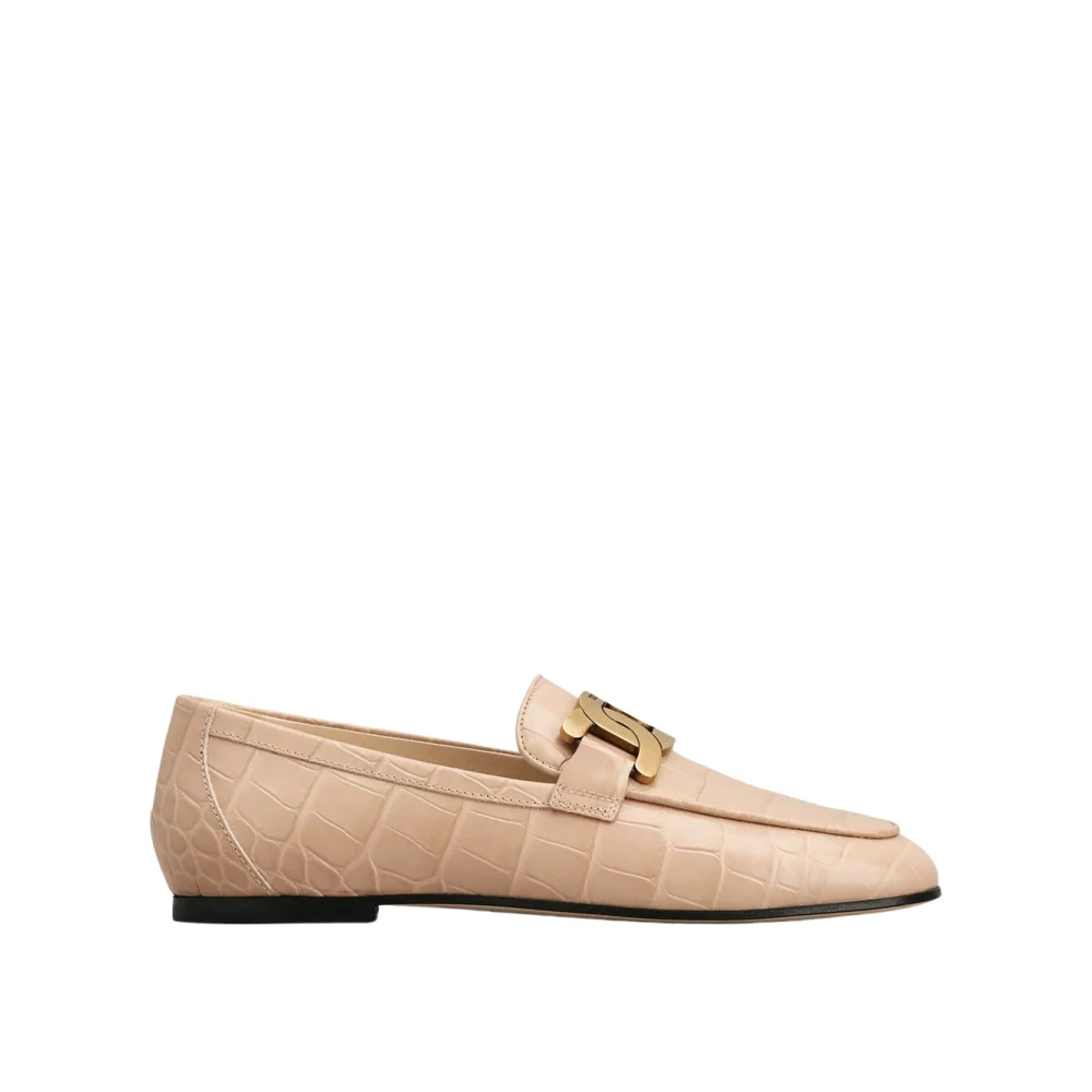 Tod's Women's Pink Loafers,, Stylish Loafers For Men Size 8 Uk