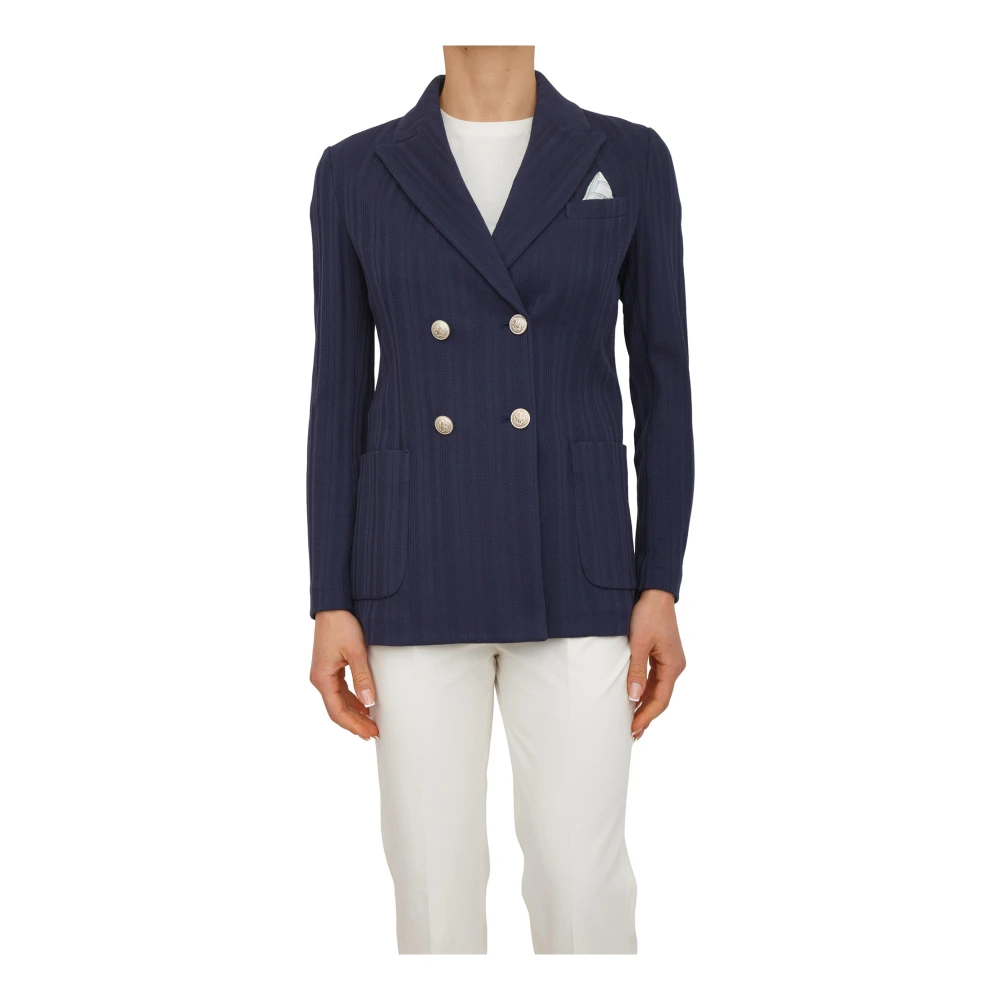 Circolo 1901 Women's Blue Blazers, Xs, Giaccia Blu