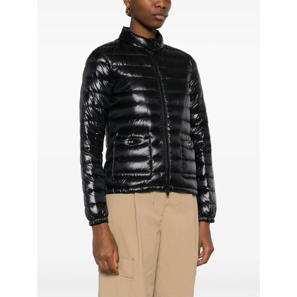Herno Zwarte Elegante Jas voor Vrouwen Black Dames