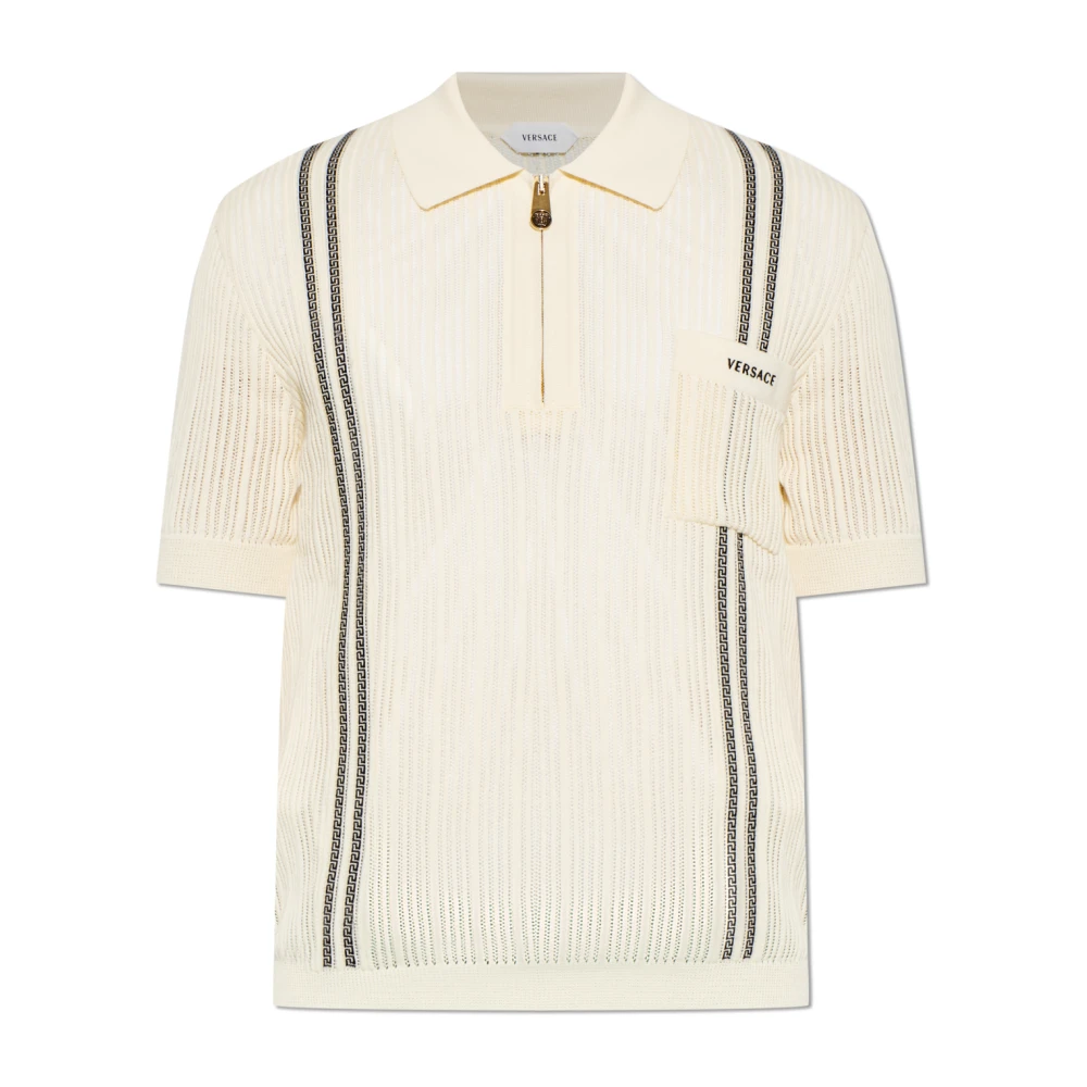 Versace Herren Beige Oberteile, Mgröße: