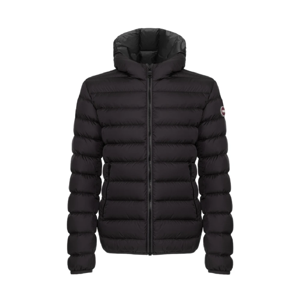 Colmar Men's Black Down Jackets, Xl, Short Down Jacket