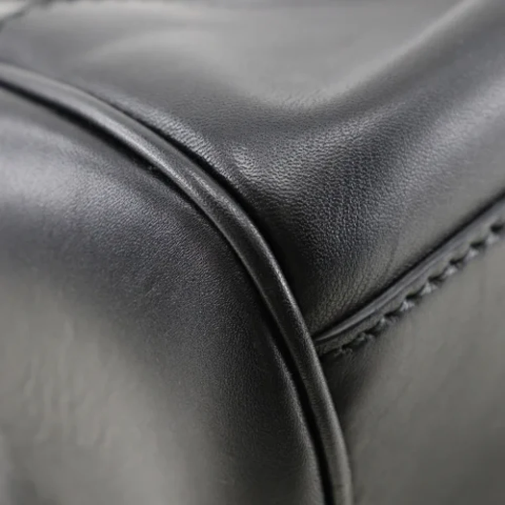 Bottega Veneta Vintage Pre-owned Leather handbags Black Dames