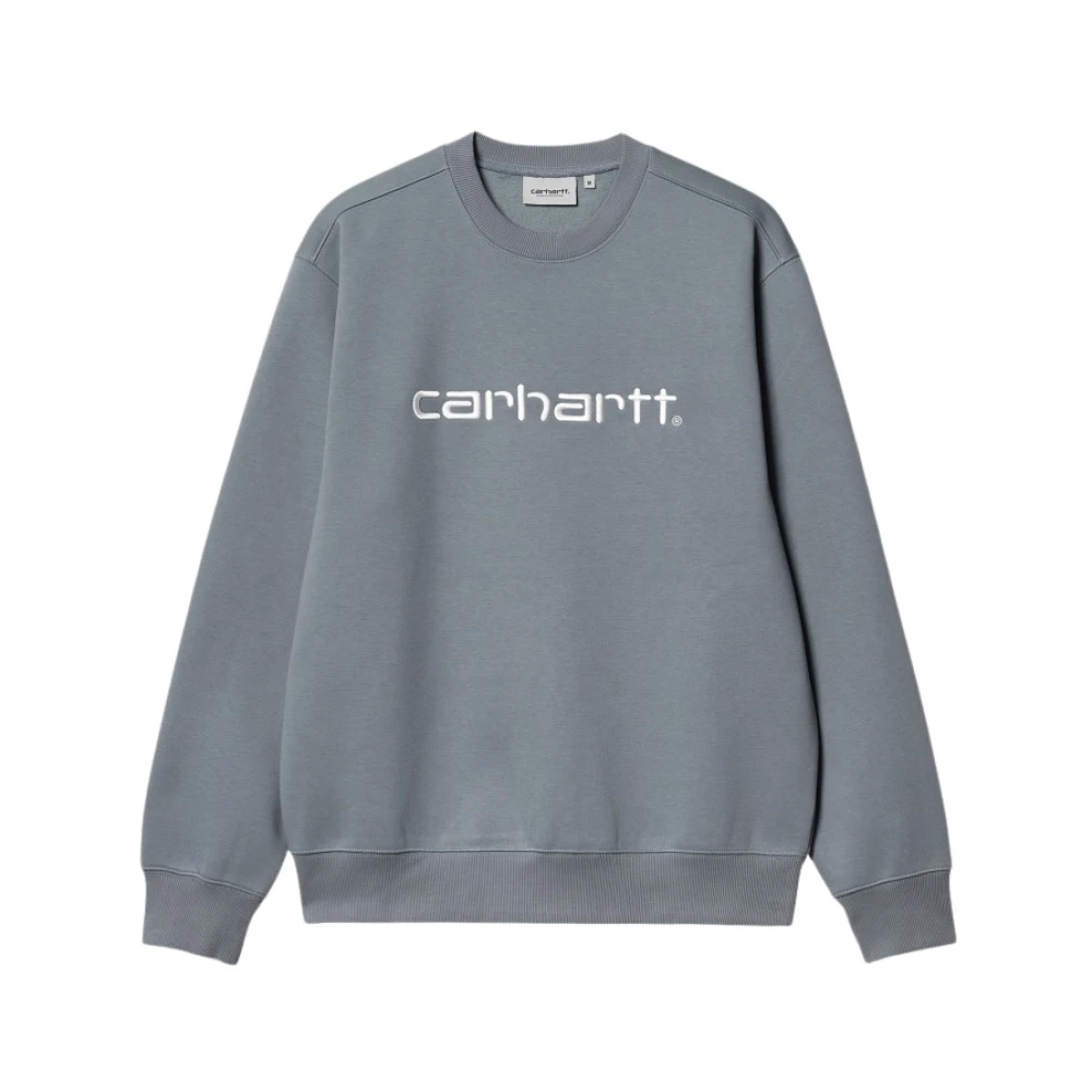 Carhartt WIP Comfortabele Sweaters met Polyestermix Blue Heren