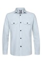 chemise-bleue-modele-elegant