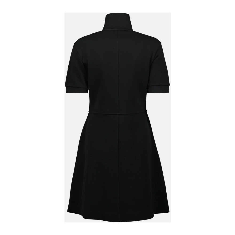 Moncler Zwarte Jurk met Rits Lente-Zomer 2025 Black Dames