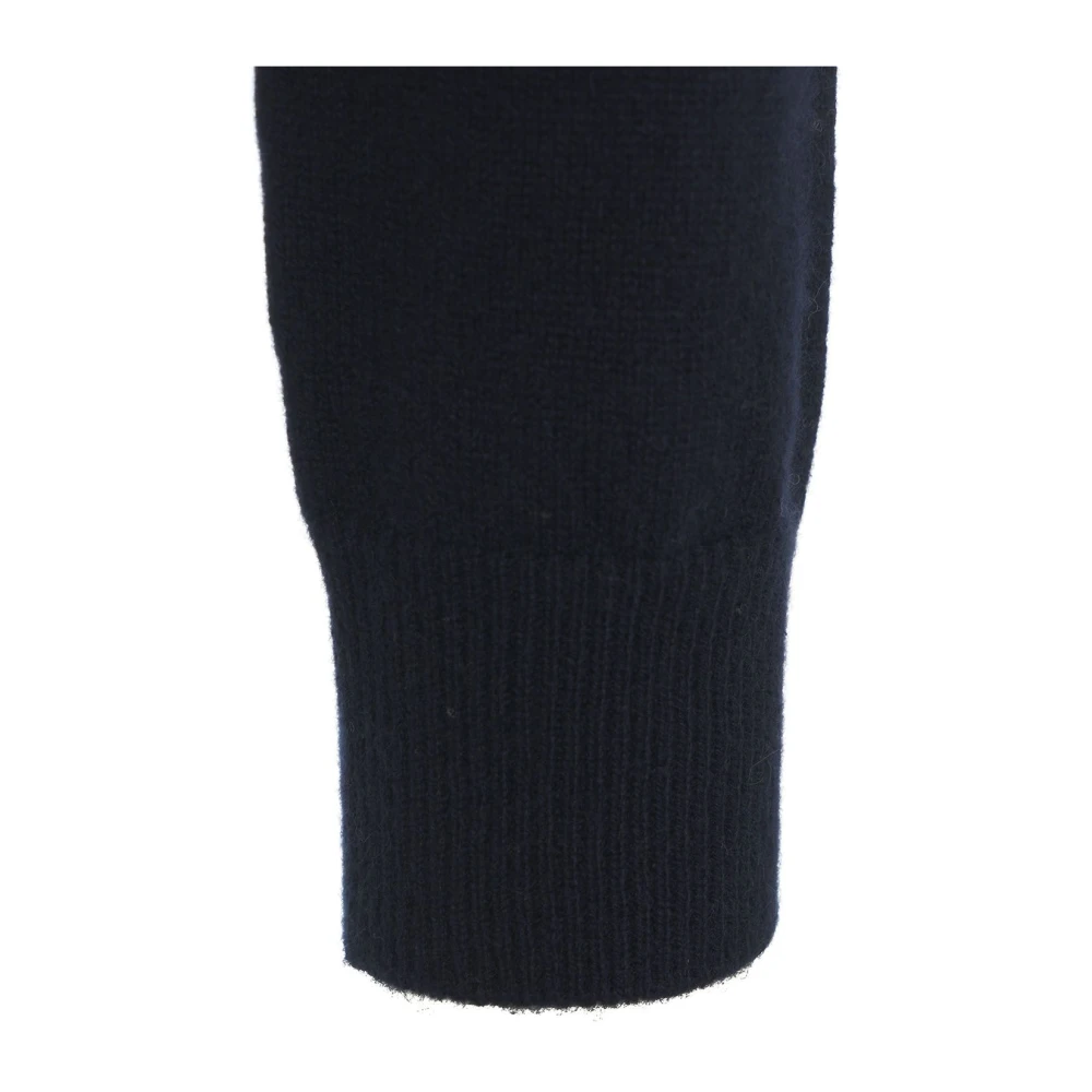 MVM Blauwe Cashmere Gebreide Trui Aw24 Blue Dames