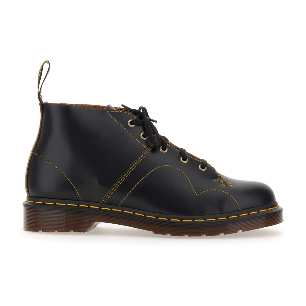 Dr. Martens Uomo Nero Stivali Neri Di