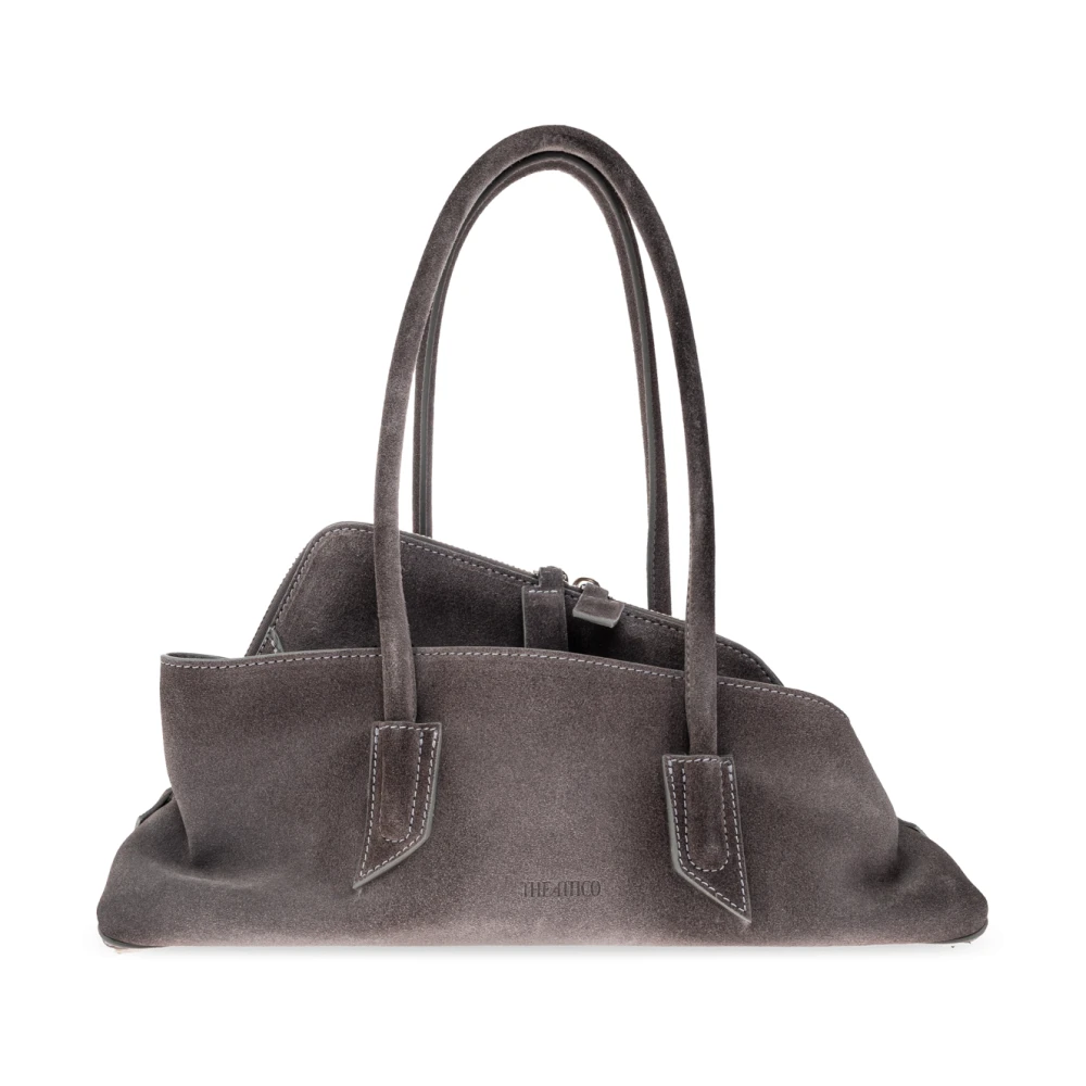 The Attico Gray Handbags, Female, One Size, Handbag La Passeggiata Small