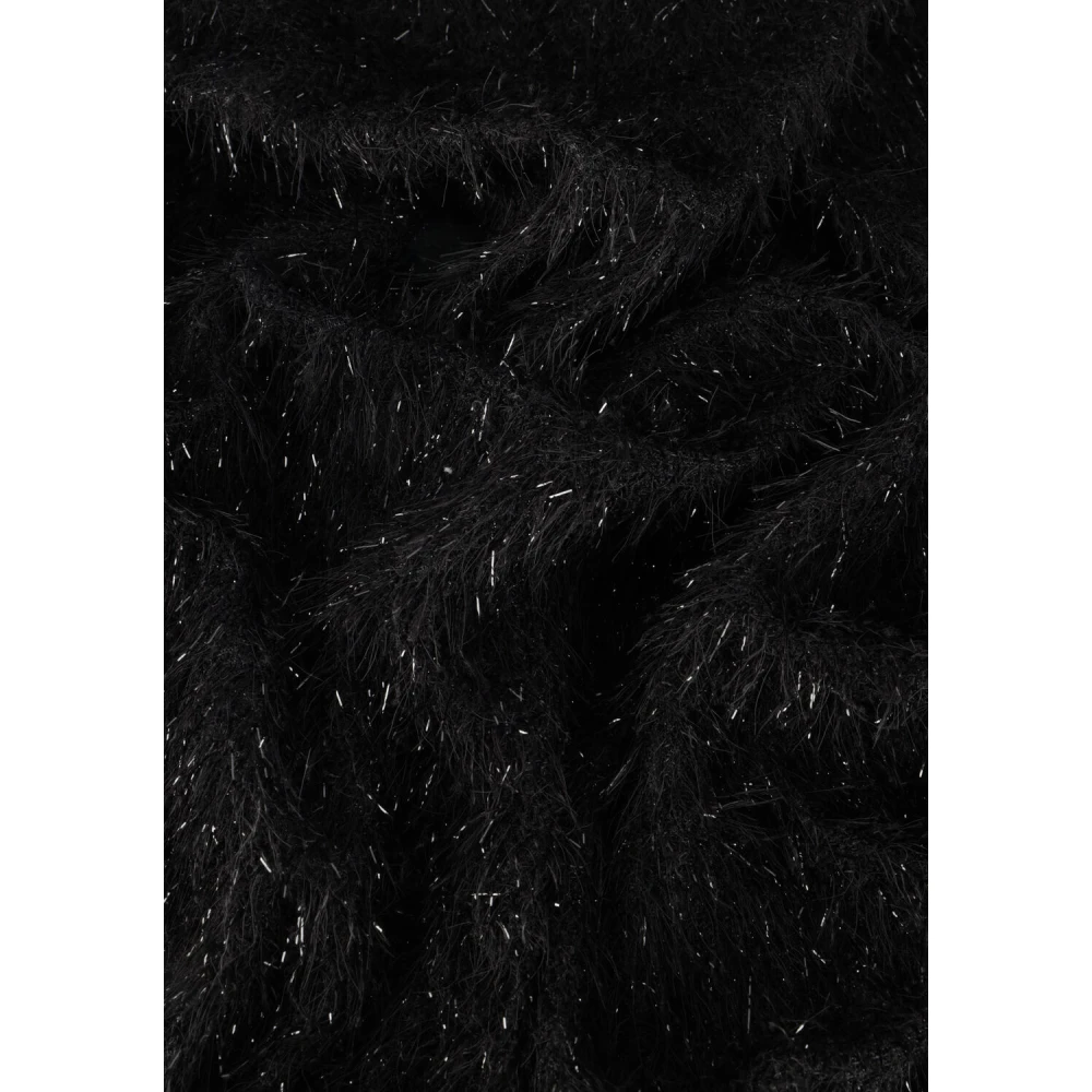 Refined Department Elegante Zwarte Marjo Mini Jurk Black Dames