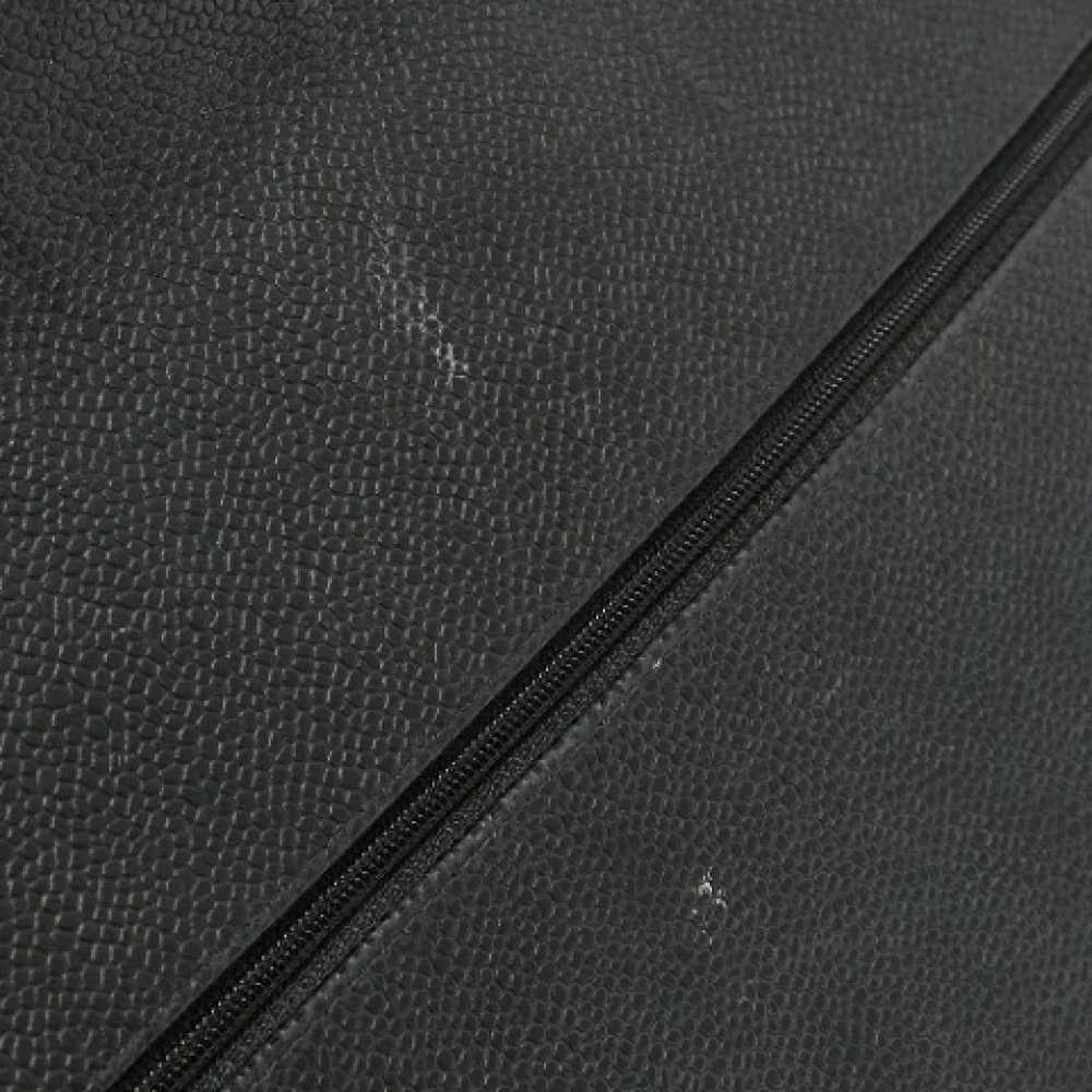 Chanel Vintage Pre-owned Leather chanel-bags Black Dames