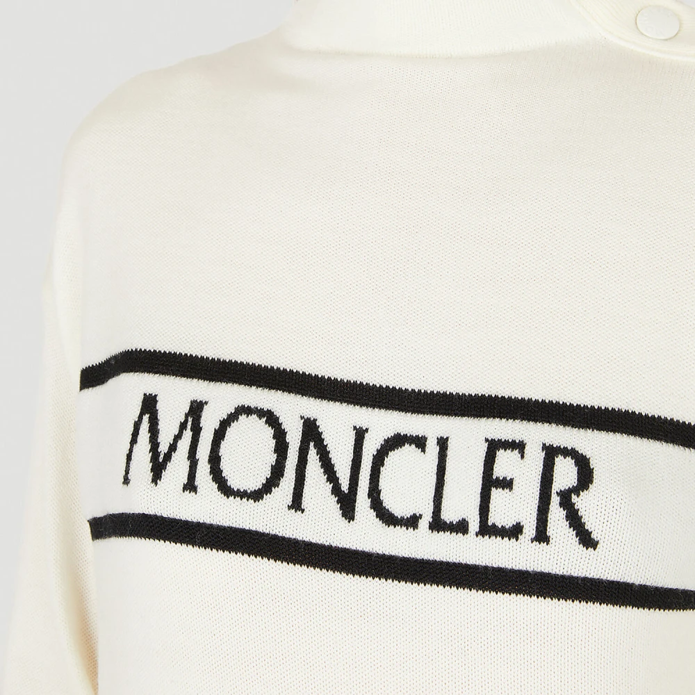 Moncler Knitwear White Dames