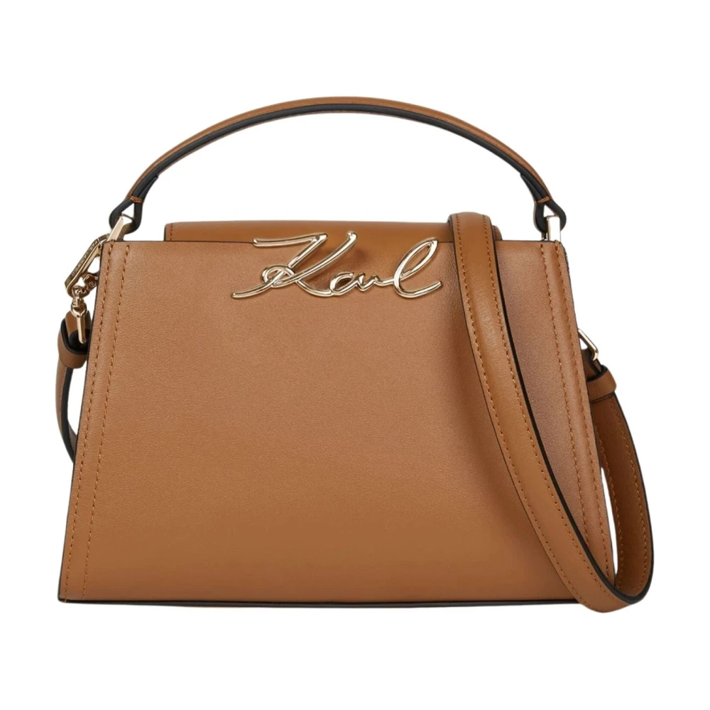 Karl Lagerfeld Brown K/Signature Mini - Female - Handbags - One Size - Bags