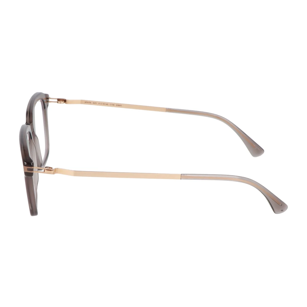 Mykita Moderne vierkante bril Brown Unisex