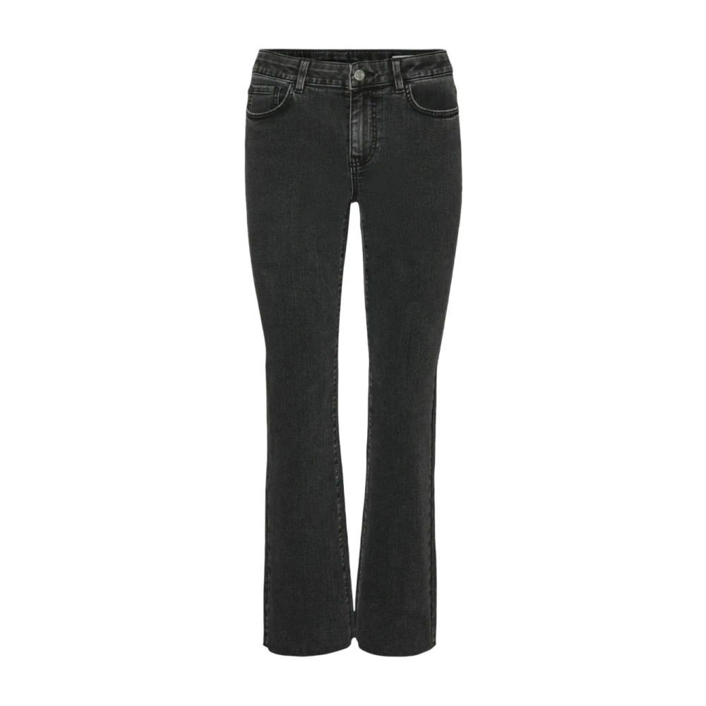 Vero Moda Retro Flared Jeans Gray Dames