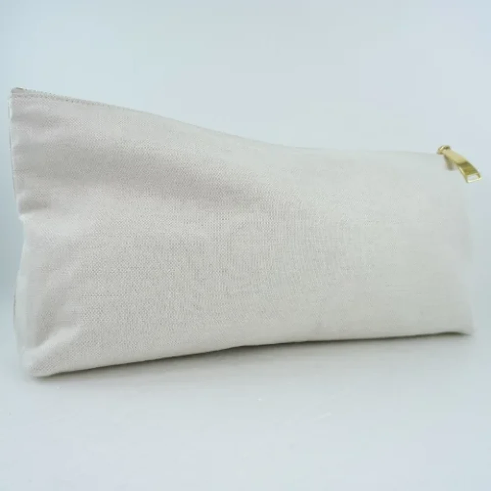 Bottega Veneta Vintage Pre-owned Fabric pouches White Dames