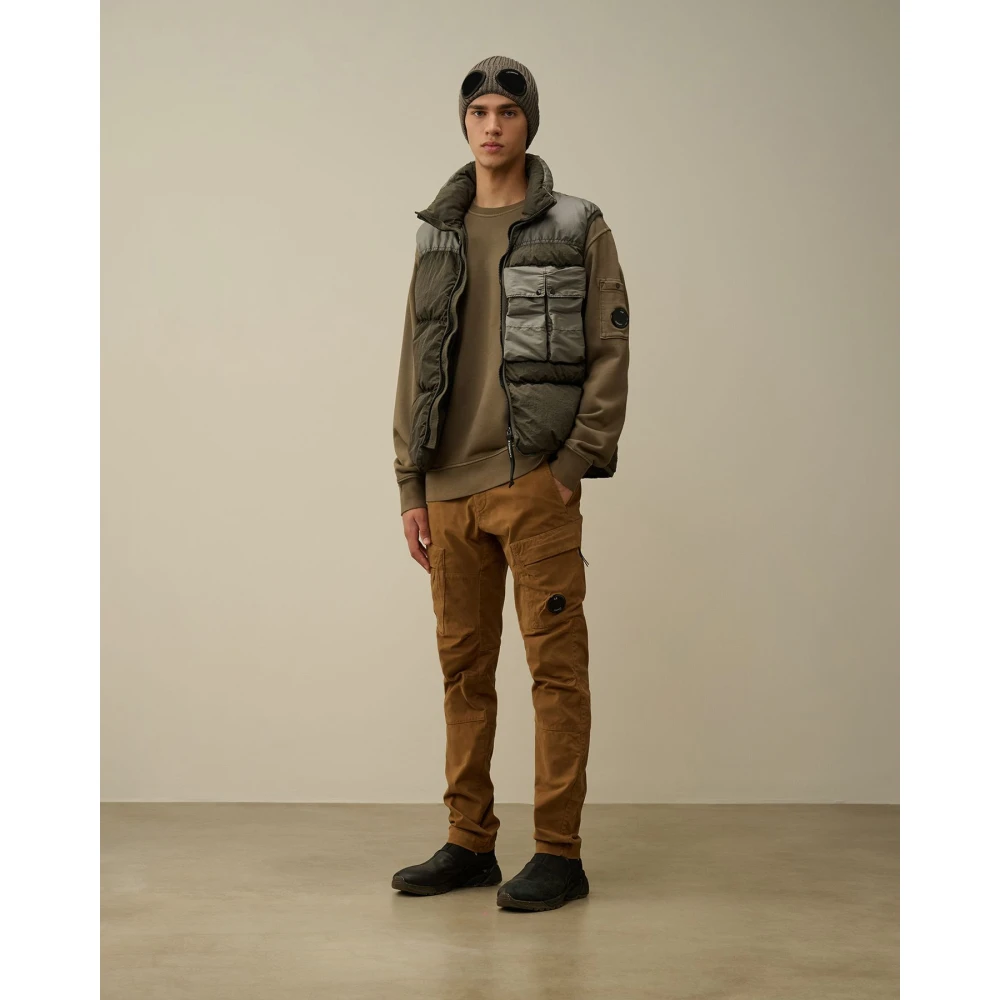 C.P. Company Beige Geborstelde Sweater Beige Heren