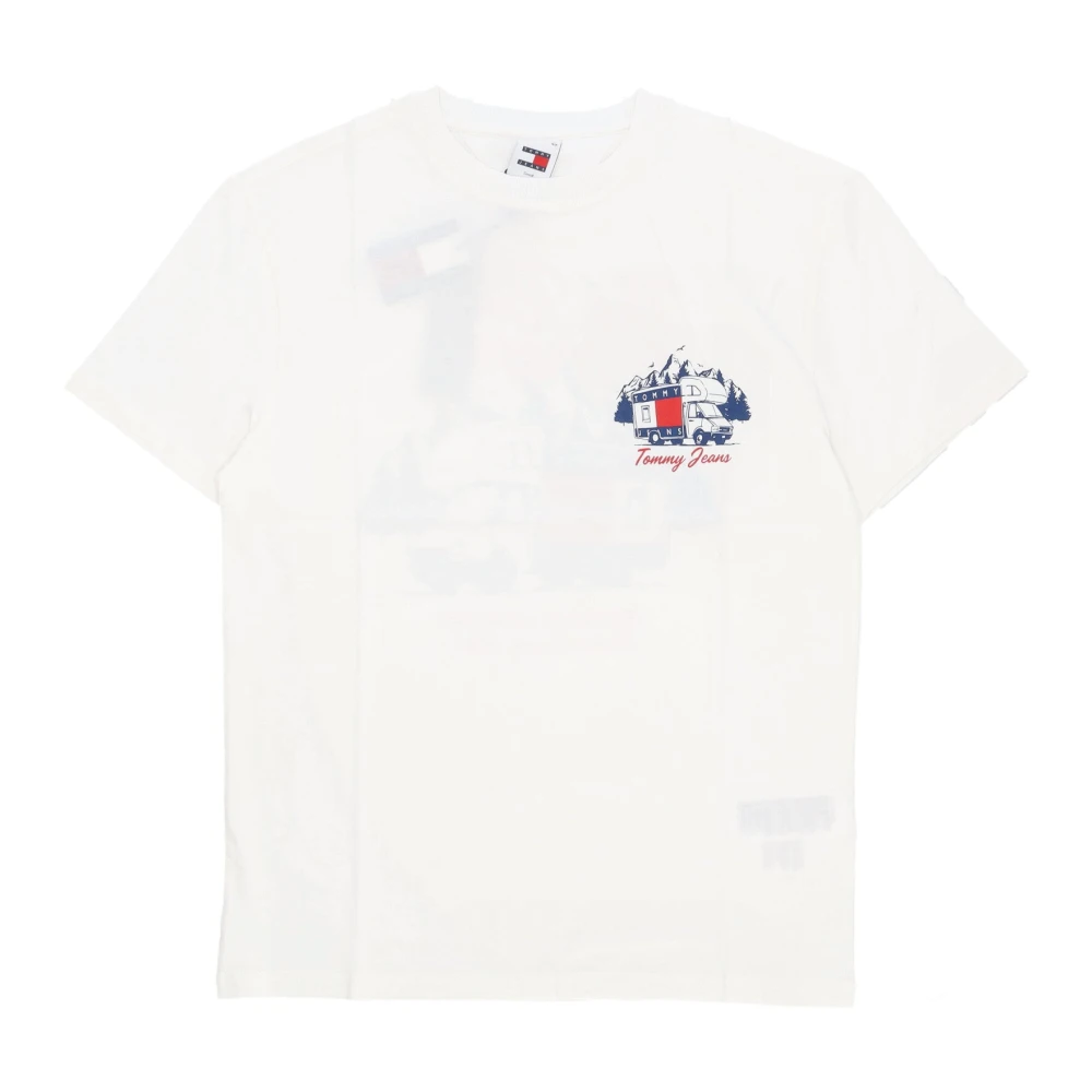 Tommy Hilfiger Outdoor Novelty Tee Wit Katoenen T-shirt White Heren