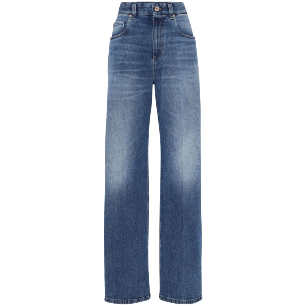 Brunello Cucinelli Snygga Jeans för Män Blue, Dam