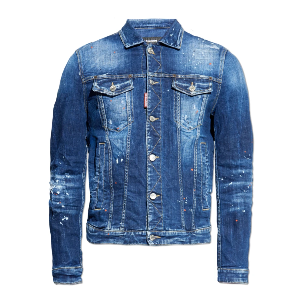 Jackets > Denim Jackets - - Dsquared2 - Modalova