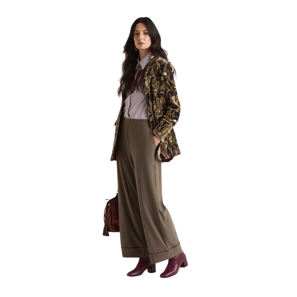 Maliparmi Donna Beige Pantaloni, S, New,