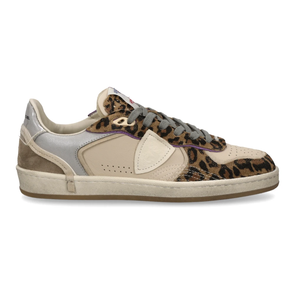 Philippe Model Pgal Skate Dames Schoenen Beige