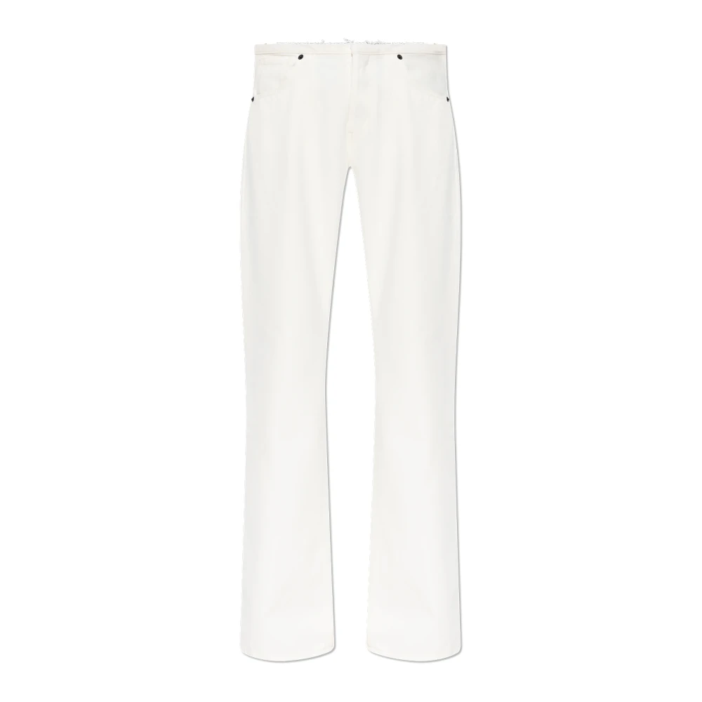 The Mannei Greci low rise jeans White Dames