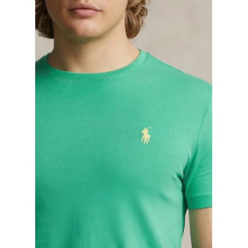 Ralph Lauren Klassiek Groen T-shirt Green Heren
