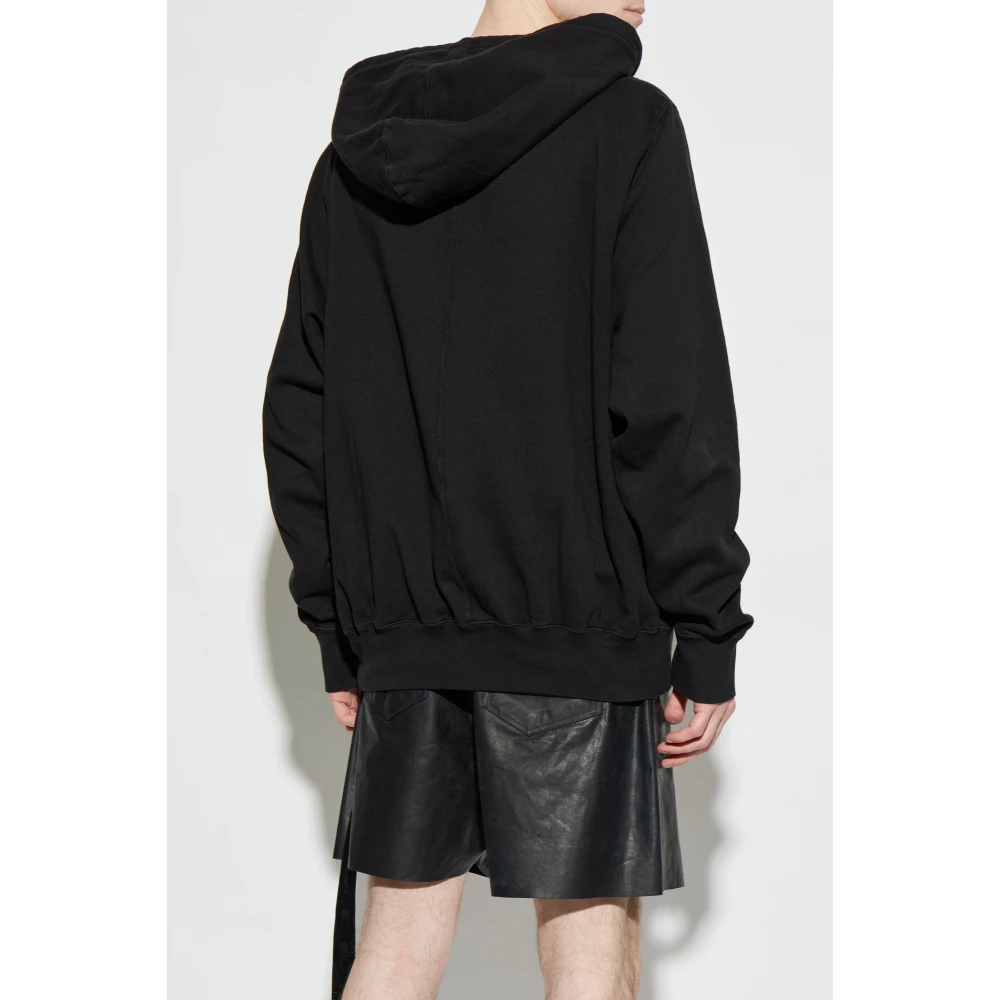 Rick Owens Bedrukte Sweatshirt Black Heren