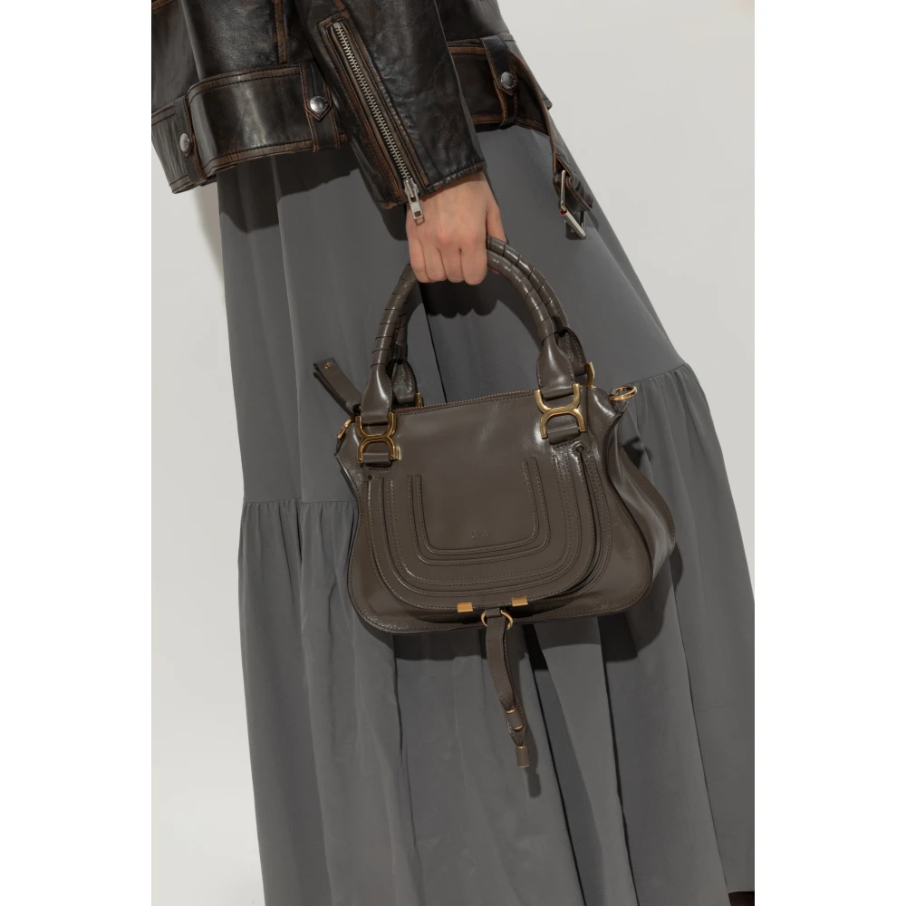 Chloé Handtas Marcie Dubbel Klein Green Dames