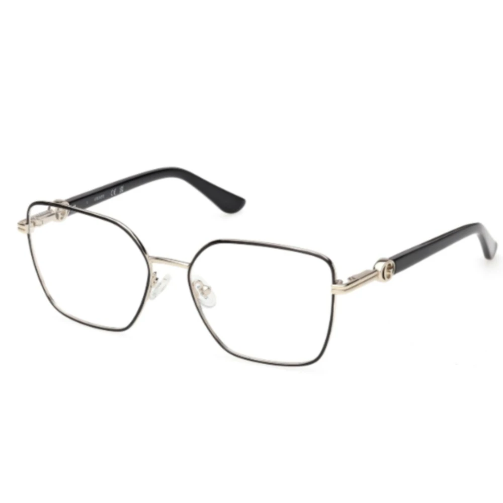 Guess Unisex Gray Glasses, 55 Mm, Cat Eye Glasses