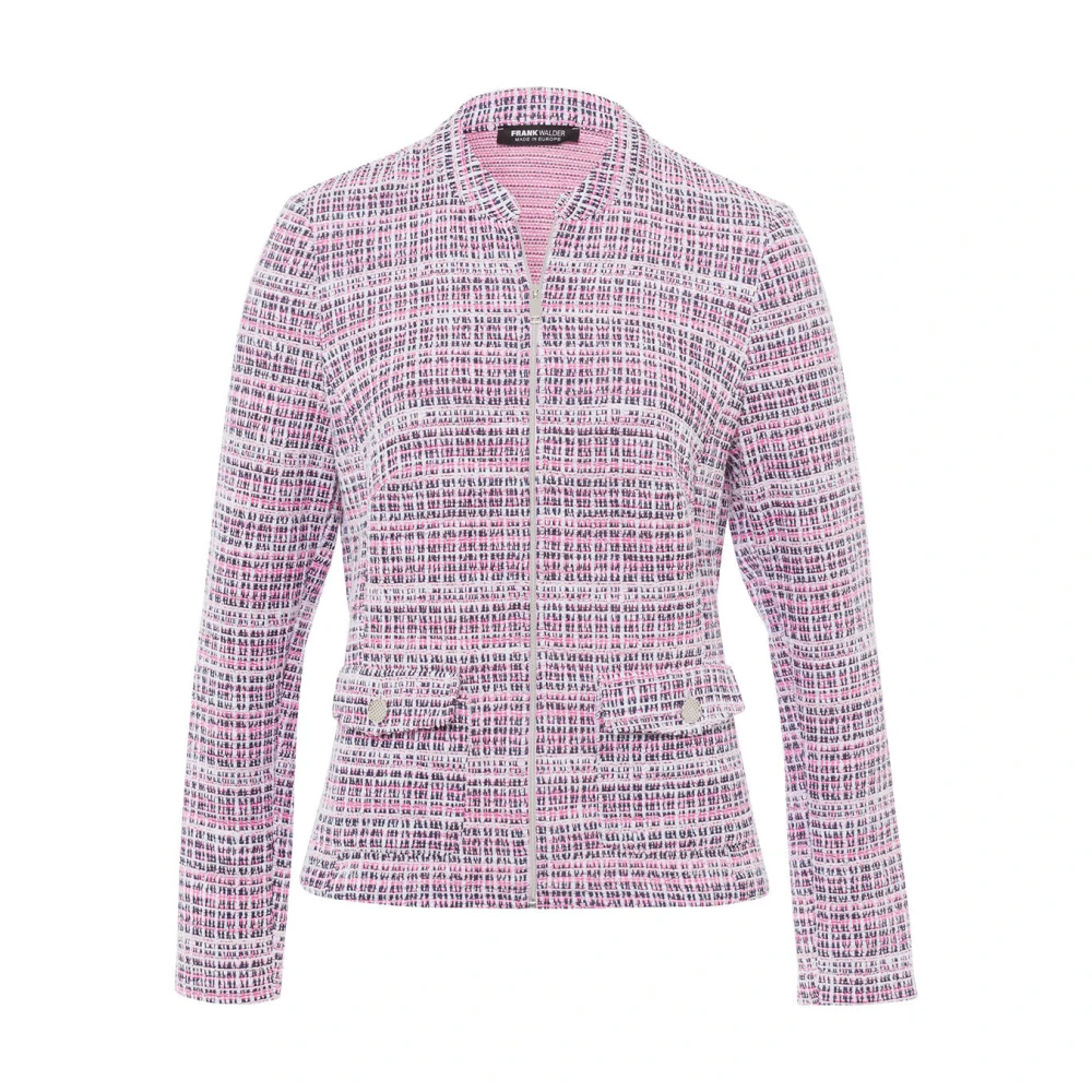 Frank Walder Klassieke Blazer Jas Multicolor Dames