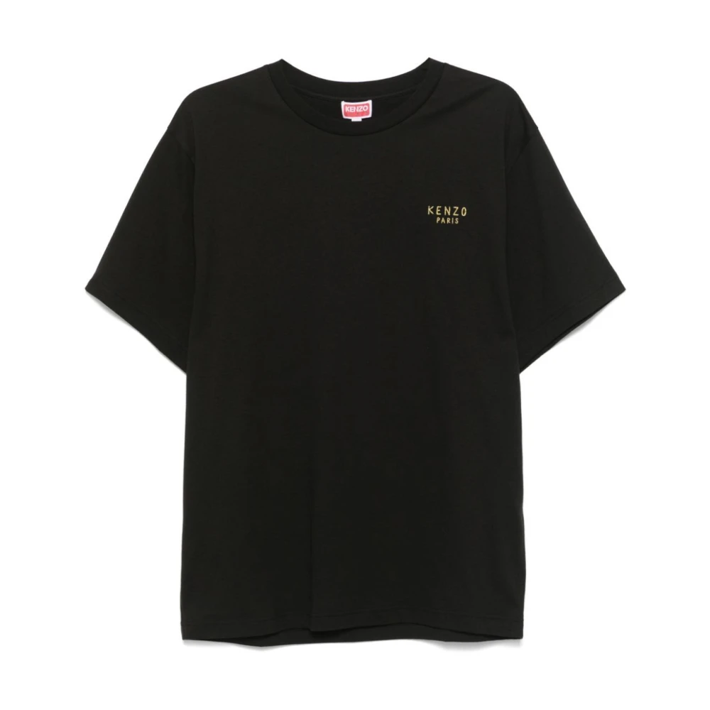 Kenzo T-shirt met geborduurd logo Black