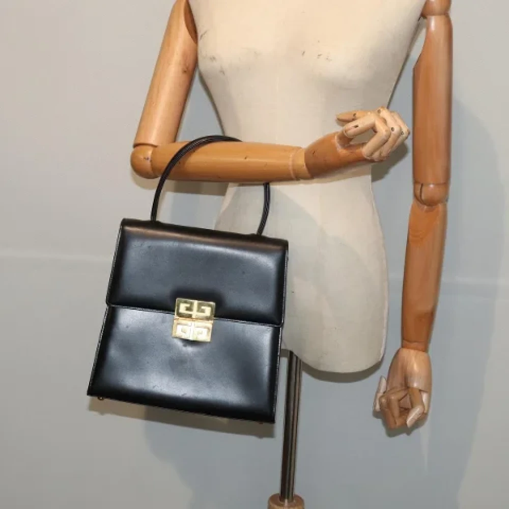 Givenchy Pre-owned Leather handbags Black Dames