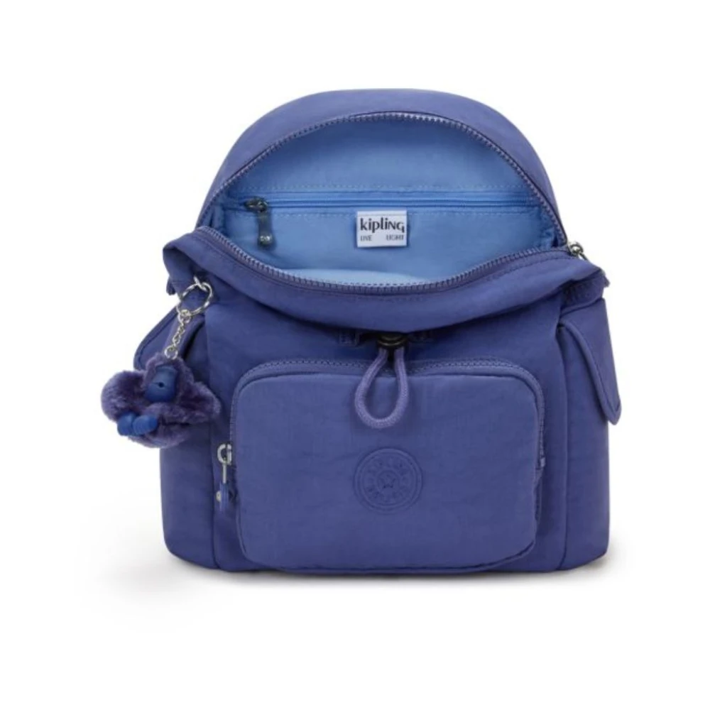 Kipling City Pack Rugzak met ritssluiting Blue Dames