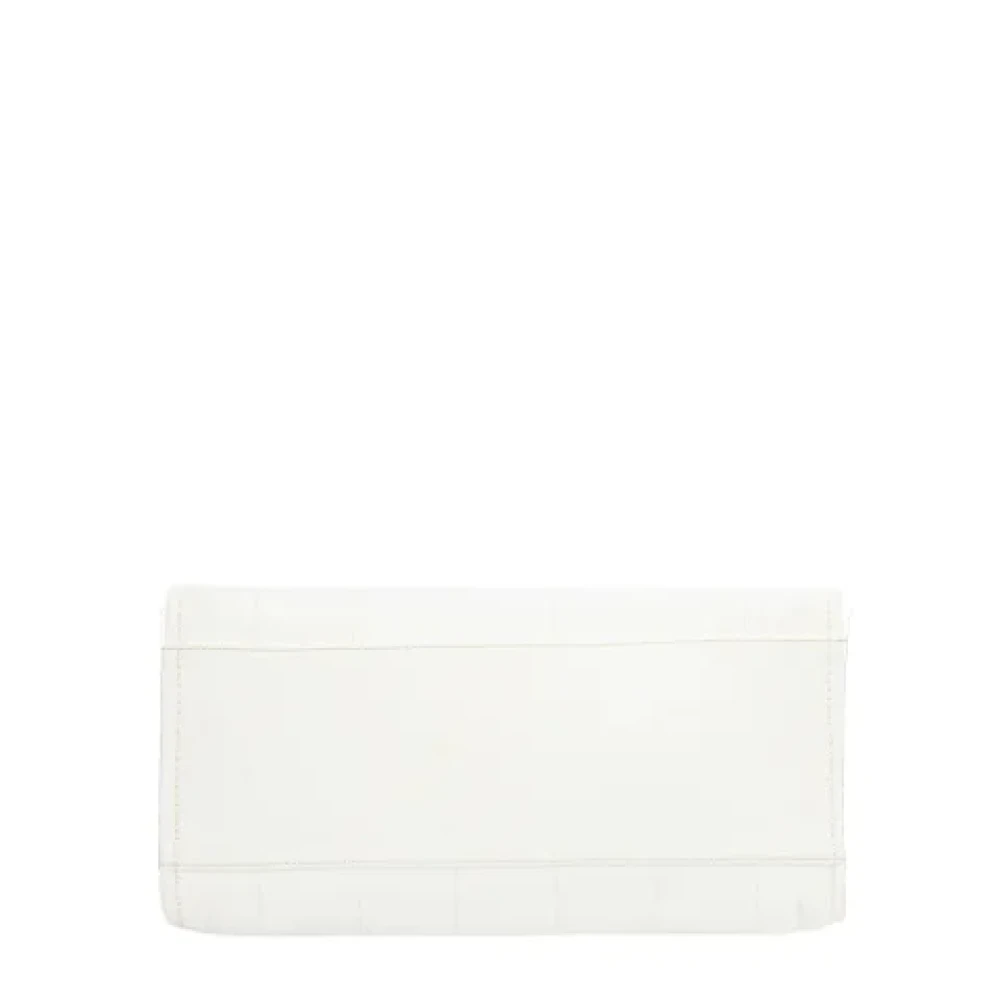 Chanel Vintage Pre-owned Cotton chanel-bags White Dames