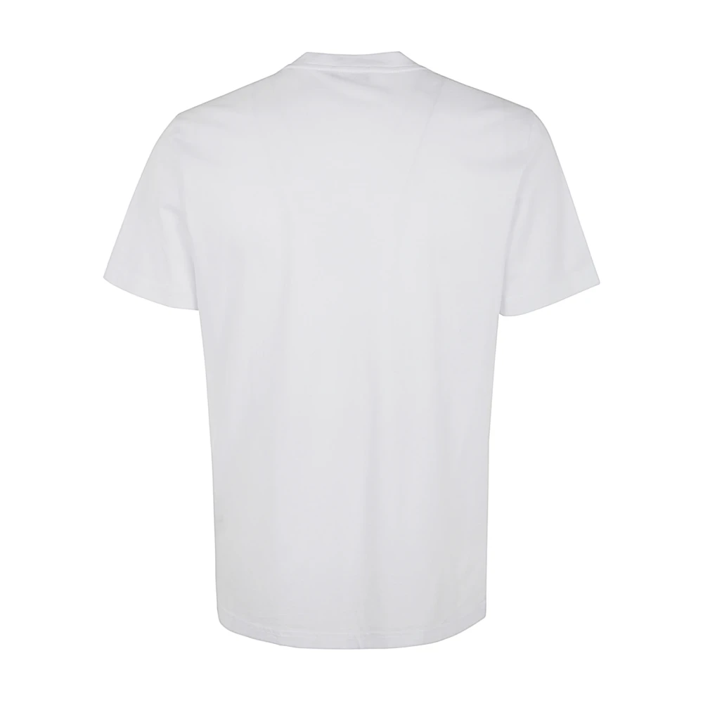 Moncler Korte Mouw T-shirt White Heren
