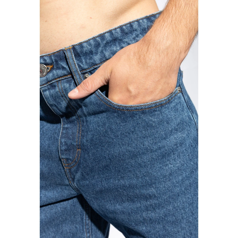 Ami Paris Straight-leg jeans Blue Heren