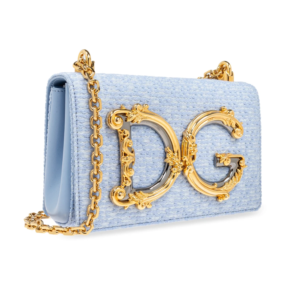 Dolce & Gabbana Schoudertas DG Girls Blue Dames