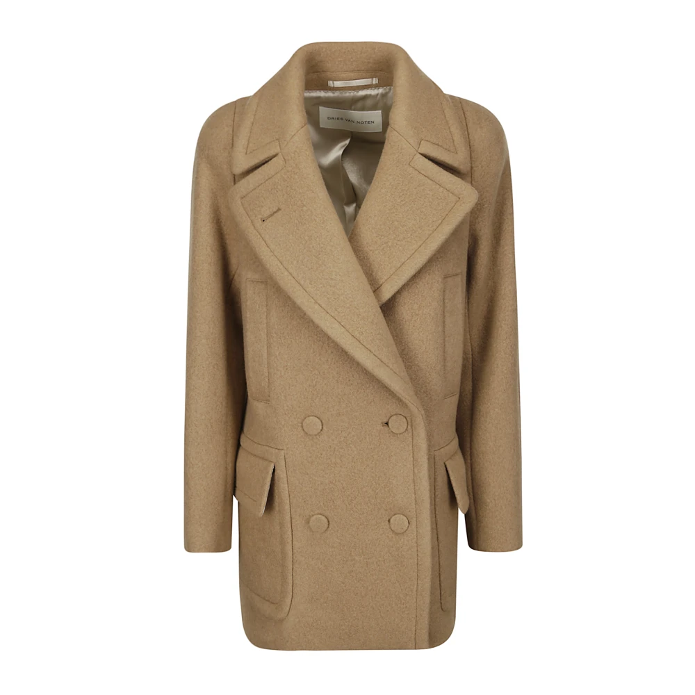 Coats > Double-Breasted Coats - - Dries Van Noten - Modalova