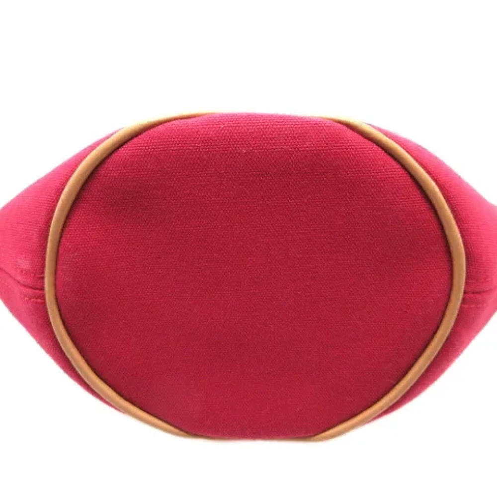 Hermès Vintage Pre-owned Fabric pouches Red Dames