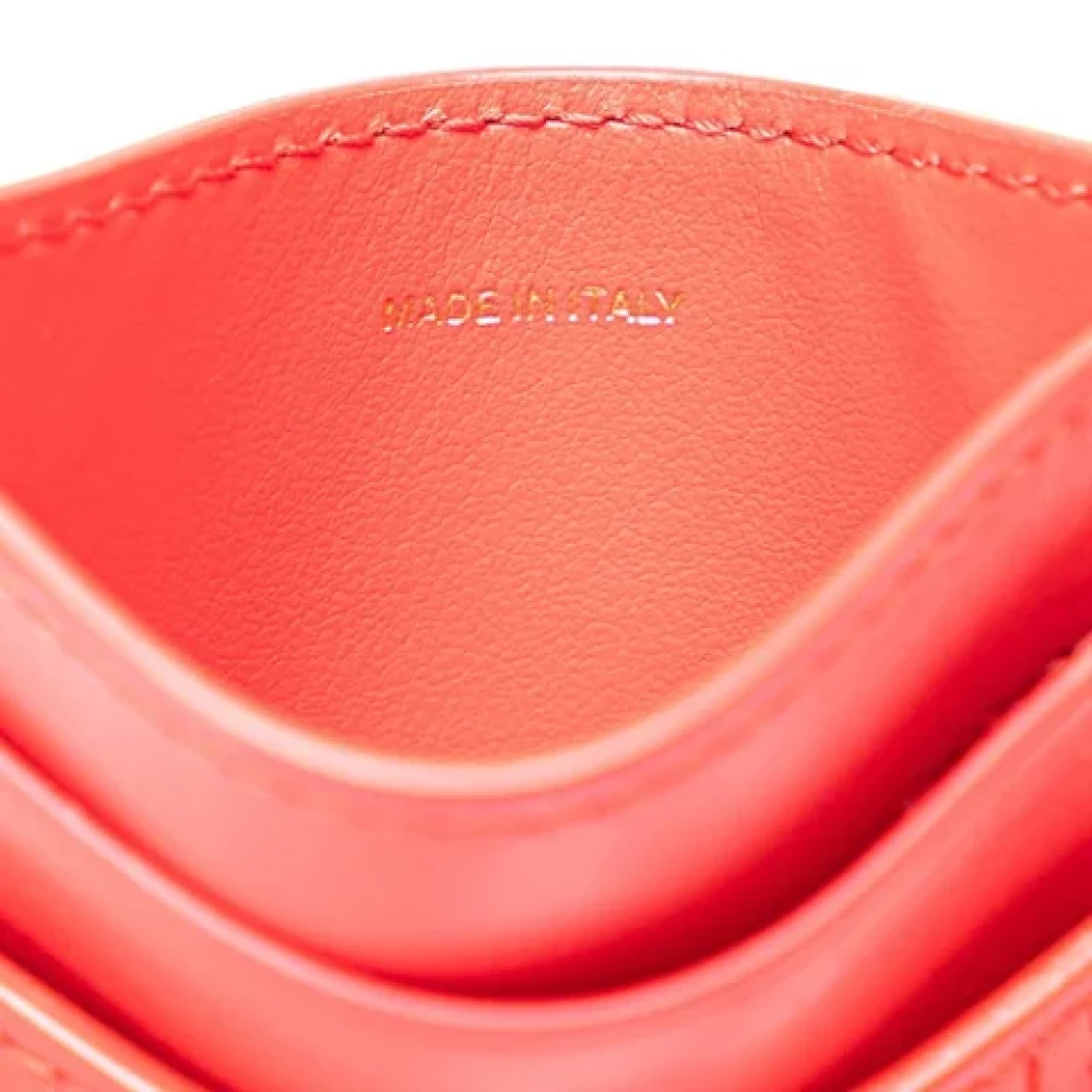 Burberry Vintage Pre-owned Leather wallets Red Dames