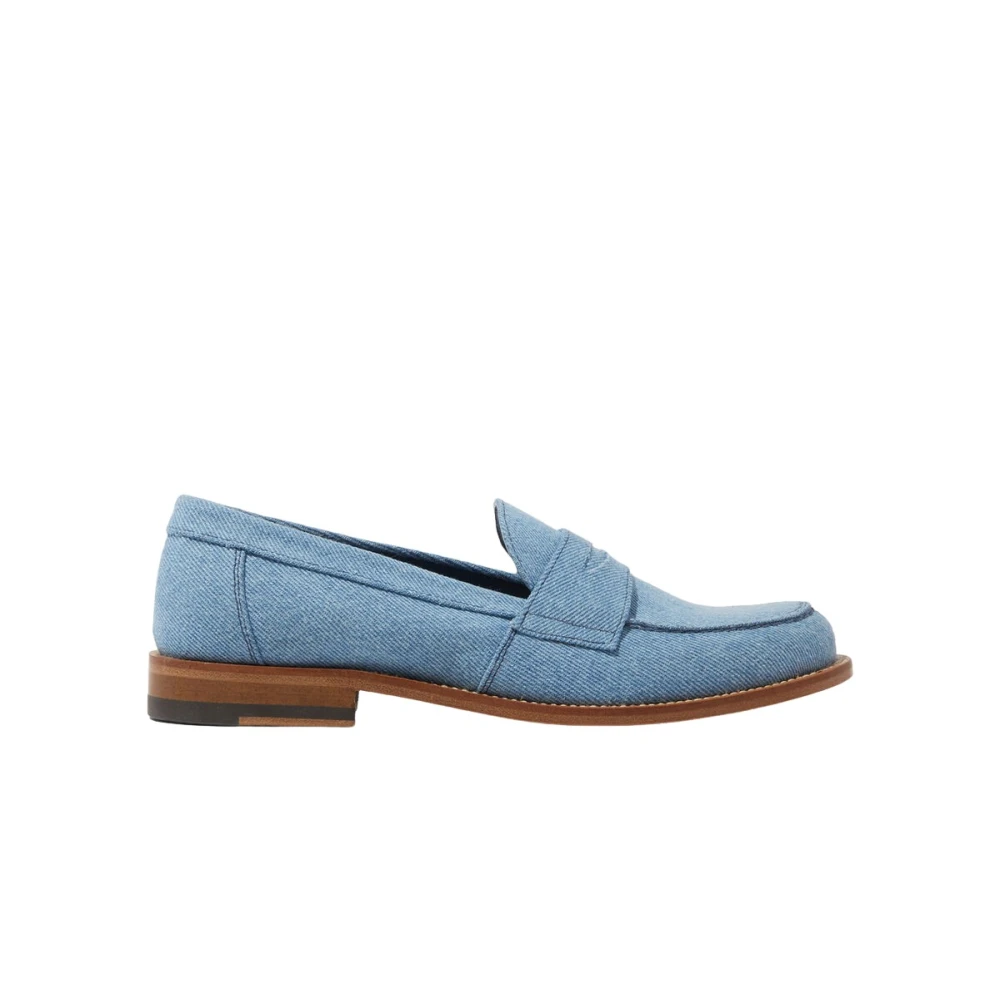 Blue best sale denim loafers