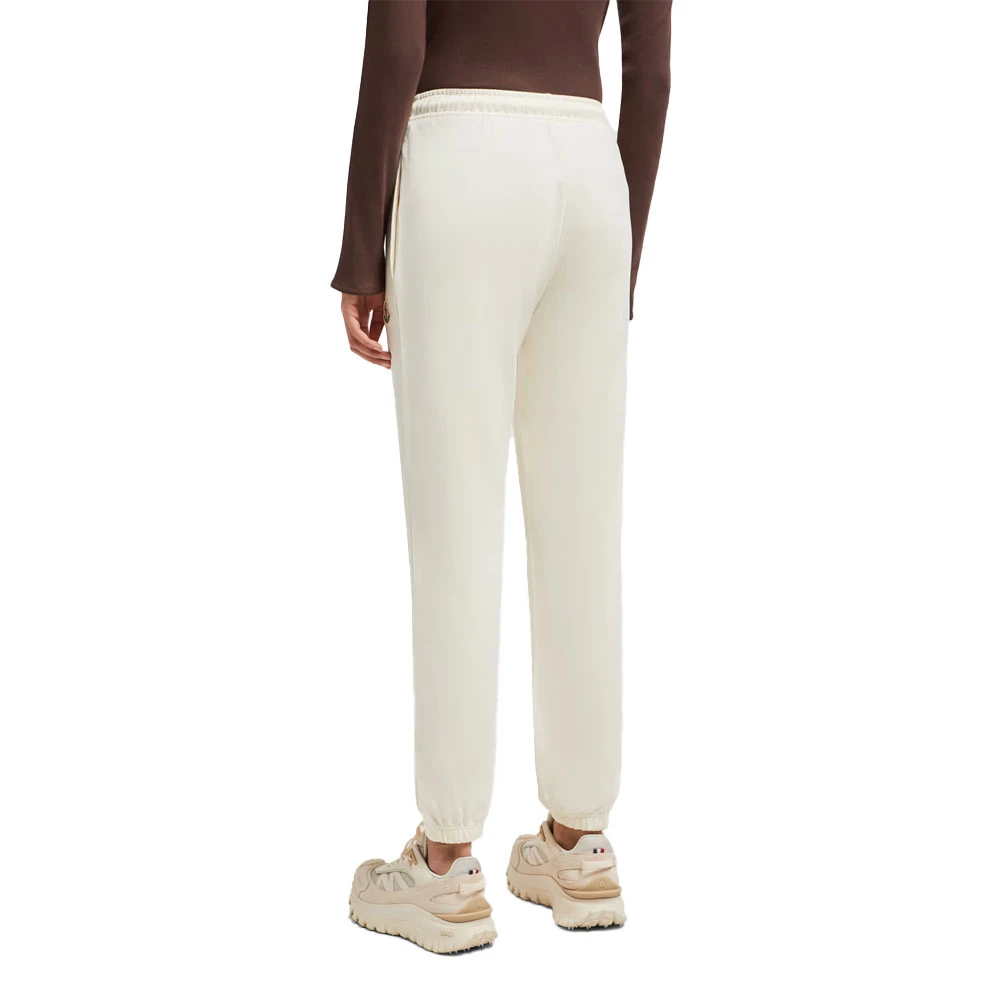 Moncler Logo Sweatpants Off White Dames